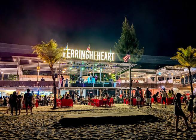 Batu Ferringhi Night Market interior view