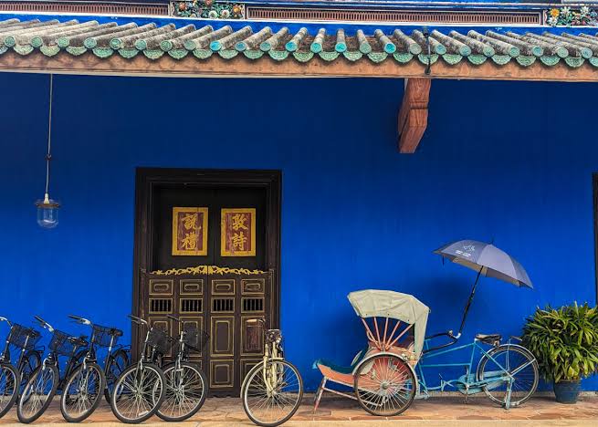 Cheong Fatt Tze Blue Mansion detail