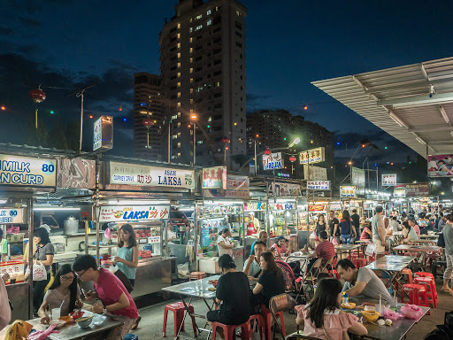 Gurney Drive Hawker Centre interior view