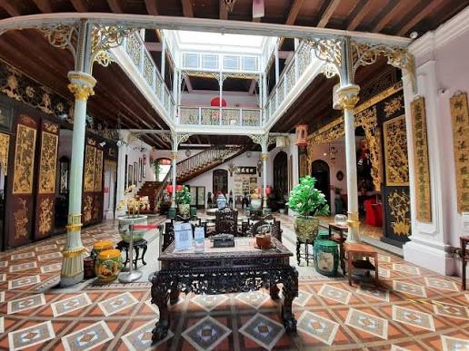 Pinang Peranakan Mansion interior view